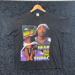 Vintage 90s Tupac Dear Mama Rap Tee. 2xl fits XL 25x27